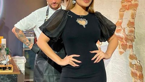 Migbelis Castellanos y Pietro