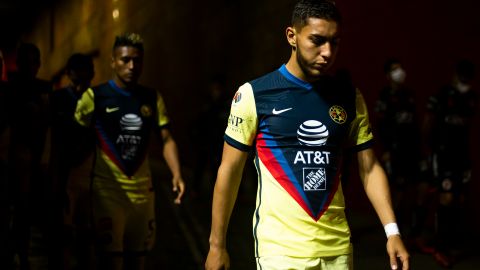 Sebastián Cáceres, en el 2020, fue el último gran fichaje sudamericano de las Águilas.