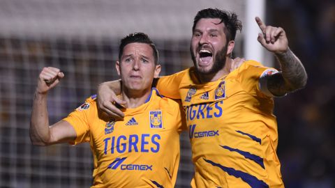 André-Pierre Gignac y Florian Thauvin