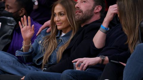 Jennifer Lopez, Ben Affleck y Alex Rodriguez estuvieron en el Super Bowl 2022.