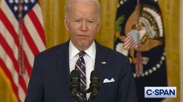 El presidente Joe Biden informa sanciones por escalada de Rusia en Ucrania.