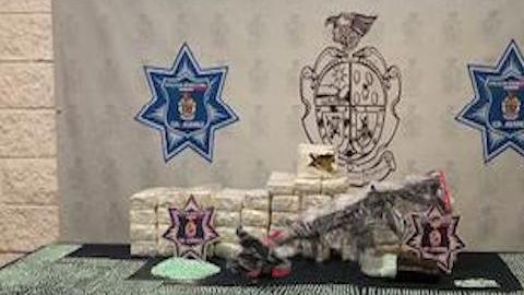 Arrestan a narco con fentanilo cuando iba a cruzar la frontera.
