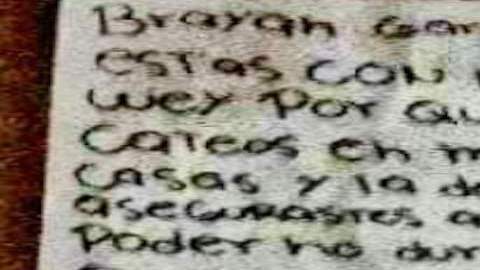 La Vaca, rival del Mencho, amenaza de muerte a fiscal de Colima.