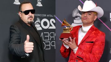 Pepe Aguilar y Eduin Caz | Getty Images.