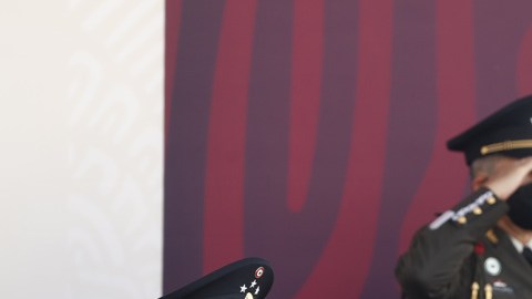 Ejército mexicano refrenda su compromiso de seguridad con AMLO