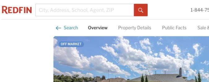 Así se ven algunas habitaciones de la antigua casa del hijo de AMLO en Texas (Redfin)