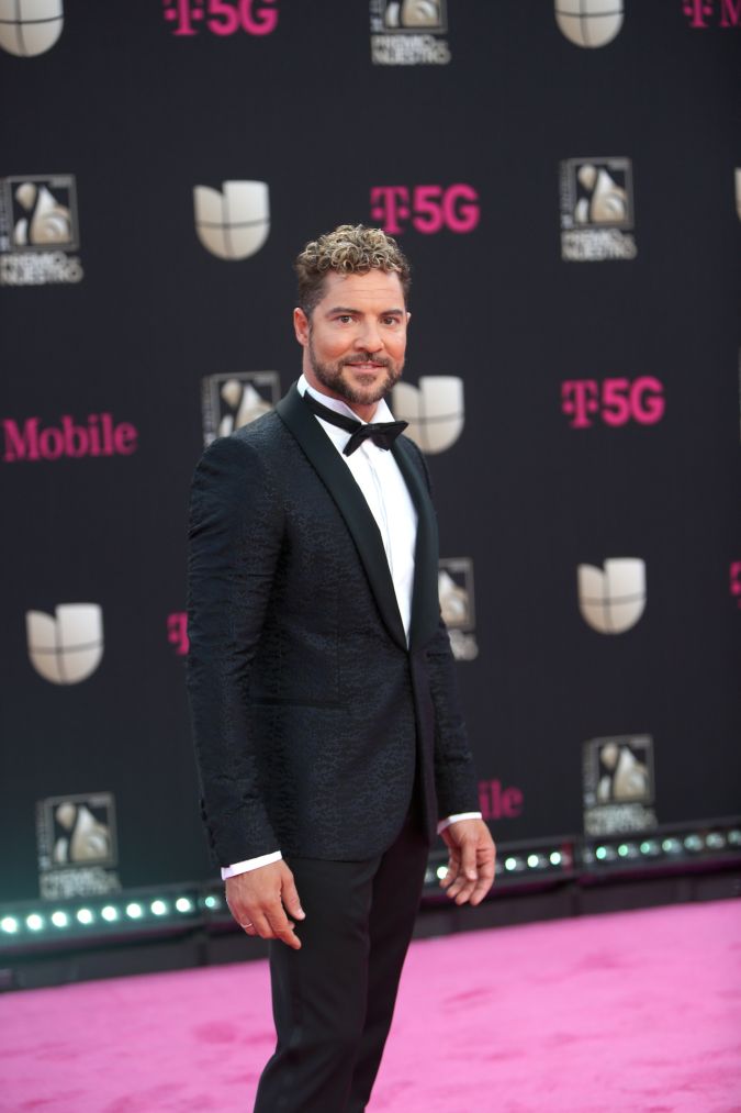 David Bisbal en Premio Lo Nuestro 2022.