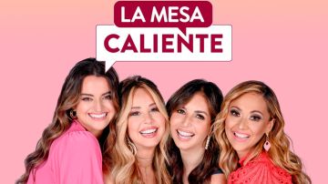 Alix Aspe, Myrka Dellanos, Giselle Blondet y Verónica Bastos son las conductoras de 'La Mesa Caliente'.