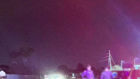 La policía de Harris arribó al lugar del tiroteo