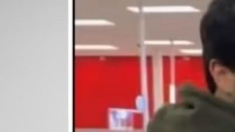 El sospechoso fue captado en video.