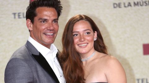 Cristián de la Fuente y su hija Laura.