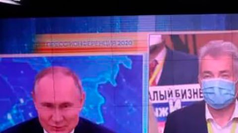 Rusia invade Ucrania: cómo los medios rusos están informando de la invasión al país vecino