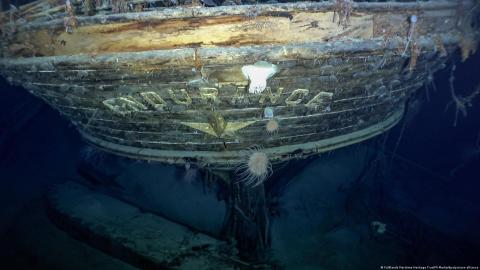 Naufragio legendario de 1915: hallan el barco "Endurance" de Ernest Shackleton bajo el hielo de la Antártida