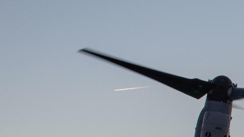Un avión MV-22B Osprey de Estados Unidos