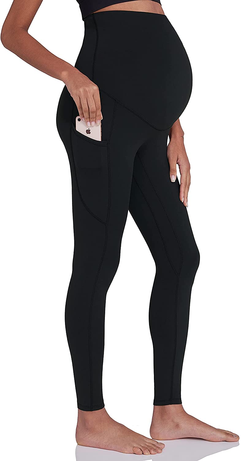 Legging para el embarazo con soporte lumbar y banda que soporta el abdomen  | Leonisa Colombia