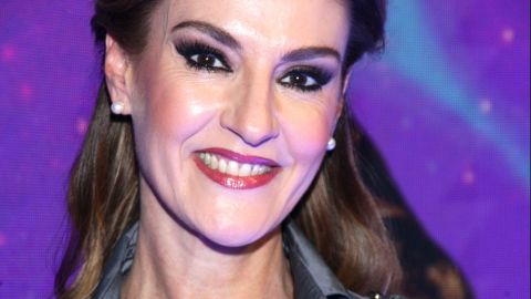 Chantal Andere en el estreno de su nuevo musical "Te Amo. Eres Perfecto... Ahora Cambia".