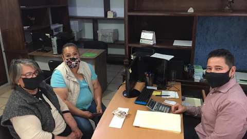 Oficinas de la Cooperativa Marcos Castellanos cuando estaba en operaciones