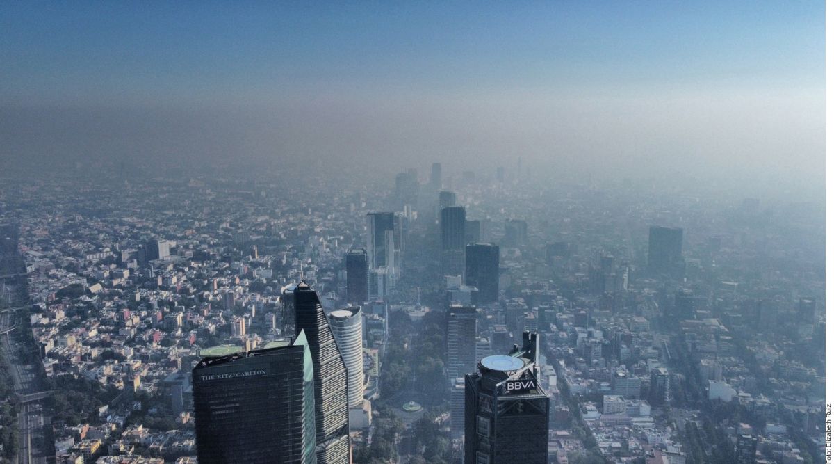 Ciudad de México presenta altos niveles de contaminación.