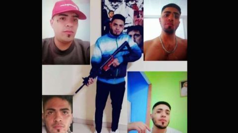 El Chango, el narco que se cree modelo, así posa en su cuenta de Instagram.