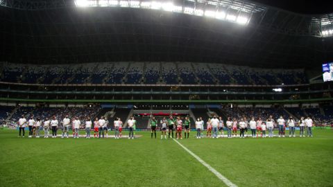 El Estadio BBVA de Rayados de Monterrey quedó en muy malas condiciones tras la presentación de Coldplay.