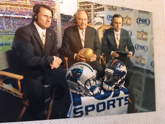 Von Rossum's last broadcast was in the Super Bowl 50 working for FOX Sports. /Photo: FVR