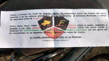 Familia Michoacana anuncia exterminio de rivales en Tabasco, cuna de AMLO.