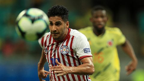 Cecilio Domínguez ha sido un jugador habitual en la Selección de Paraguay.