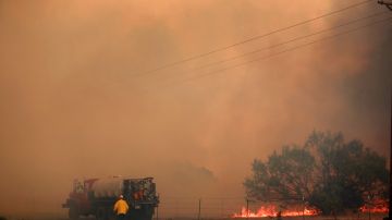 Incendios Forestales evacuación Texas