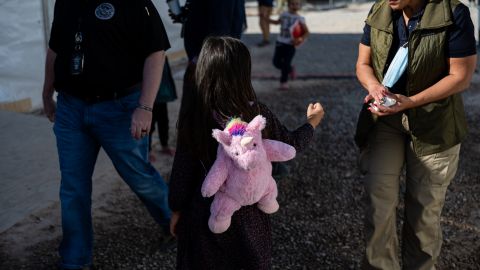 Niños migrantes Texas