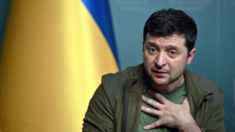 Vlolodomyr Zelenky Ayuda humanitaria