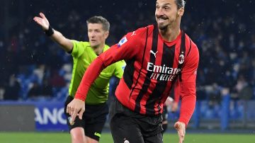 Zlatan Ibrahimovic regresó este 2022 con el AC Milan luego de una larga lesión.
