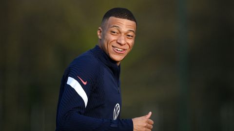 Kylian Mbappé, figura del PSG y de Francia.