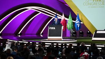 El Congreso de la FIFA se organiza en Doha, Qatar.