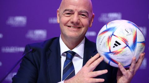 Infantino irá por su tercer mandato en la FIFA.