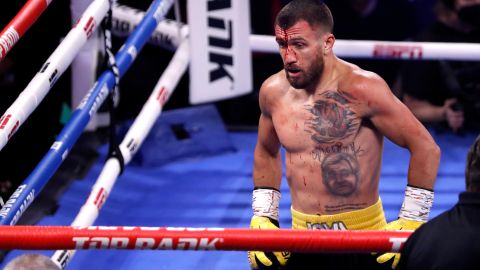 Lomachenko ha sido una de las figuras deportivas de Ucrania en unirse a la batalla contra Rusia.