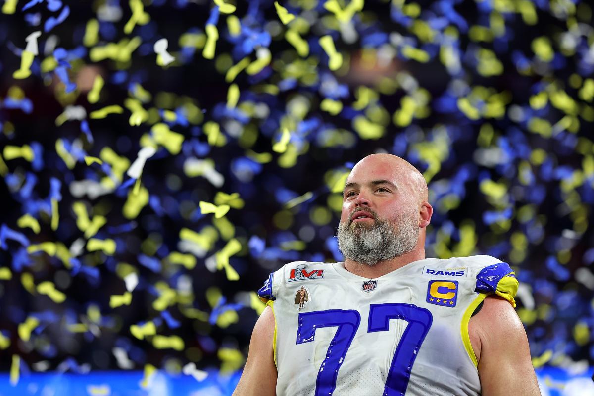 Rams' Andrew Whitworth announces retirement from the NFL after 16