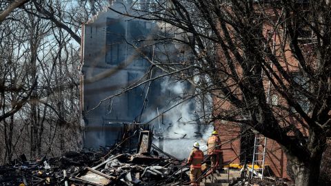 Explosión destruye edificio en Maryland