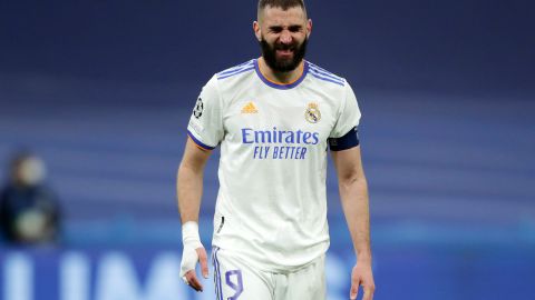 Benzema no podrá jugar el clásico tras una lesión muscular.