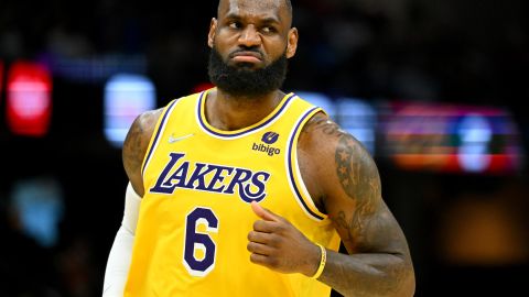 LeBron James sigue imparable con los Lakers en la NBA.