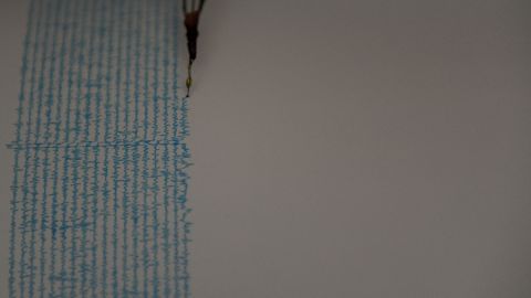 View of a seismograph at the National Seismological Service in the campus of the National Autonomous University of Mexico, in Mexico City on September 14, 2016. / AFP / PEDRO PARDO (Photo credit should read PEDRO PARDO/AFP via Getty Images)