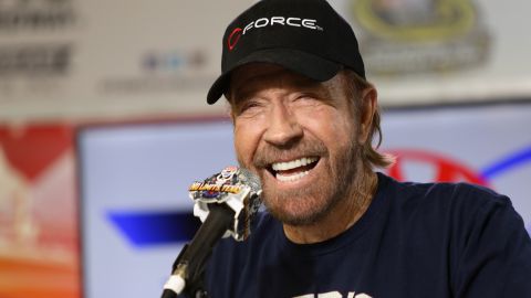 El actor Chuck Norris cumple 82 años el 10 de marzo.