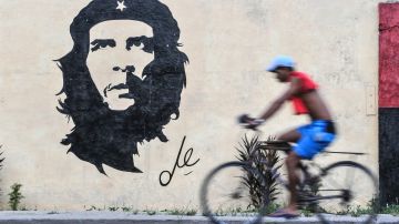 Imagen del Che Guevara en La Habana