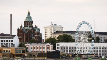Helsinki, capital de Finlandia.