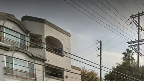 Hoover Street en el cruce de la calle 84, en el sur de Los Ángeles, donde fue el fatal atropello.