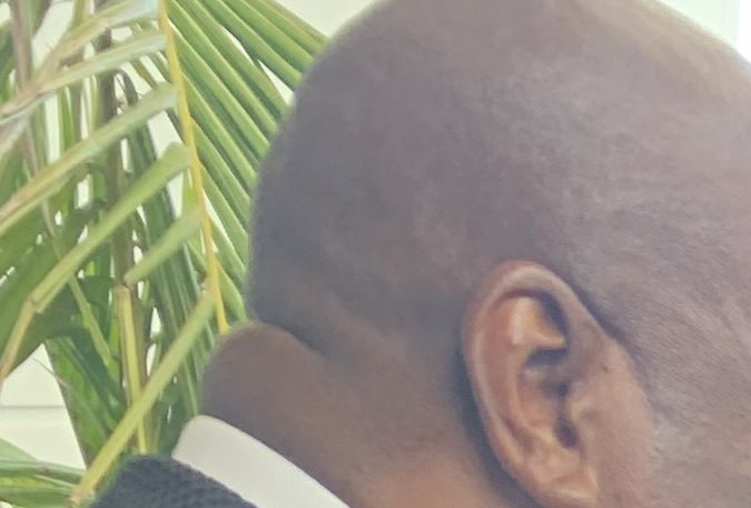 Magic Johnson (izq.) y Samuel L. Jackson.