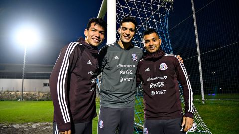 Actualmente la línea ofensiva mexicana está formada por Hirving Lozano, Raúl Jiménez y Jesús Corona.