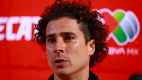 Guillermo 'Memo' Ochoa, capitán y arquero de las Águilas del América.