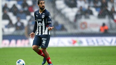 Rodolfo Pizarro, centrocampista de Rayados de Monterrey de la Liga MX.