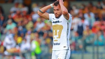 Nicolás Freire, jugador de Pumas, se lamenta por el mal momento de su club en la Liga MX.