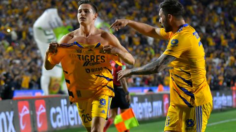 Florian Thauvin y André-Pierre Gignac, las figuras del encuentro.